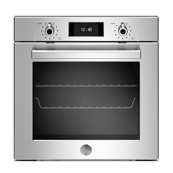Stainless Steel Professional 60cm Electric Pyro Built-in Oven, TFT display